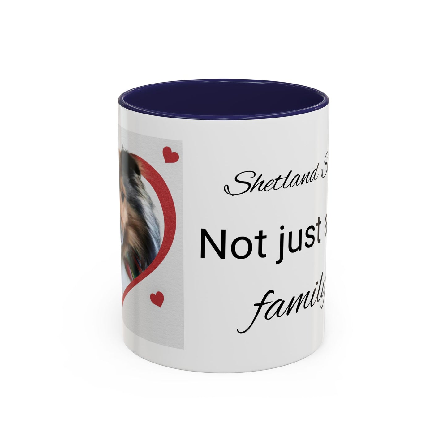 Shetland Sheepdog Family Accent Coffee Mug, 11oz
