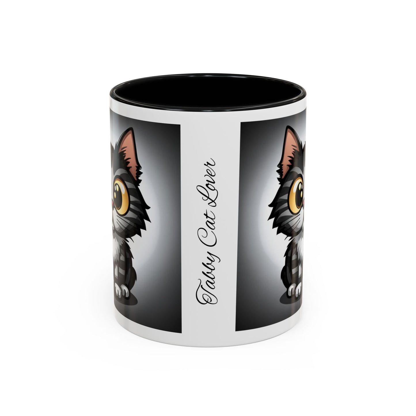 Tabby Cat Lover Accent Coffee Mug, 11oz
