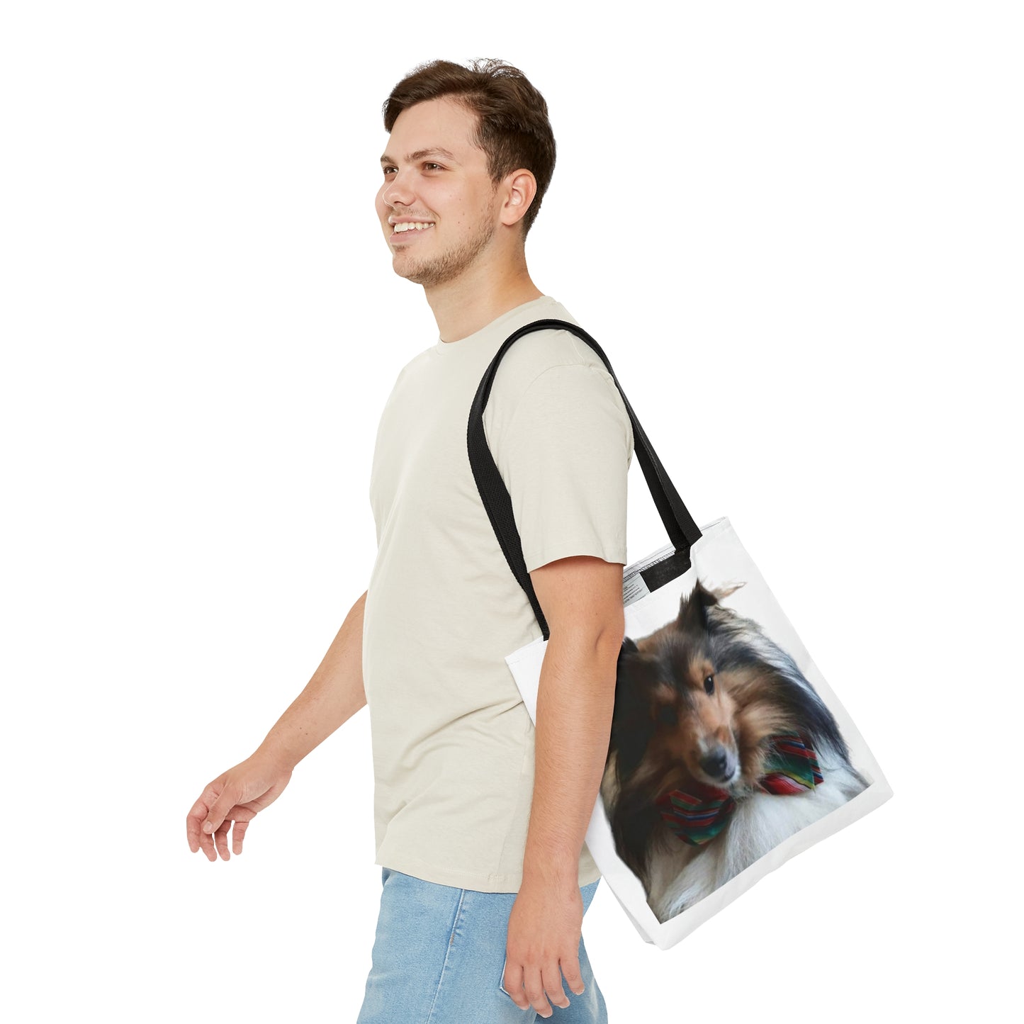 Shetland Sheepdog Family Tote Bag (AOP)