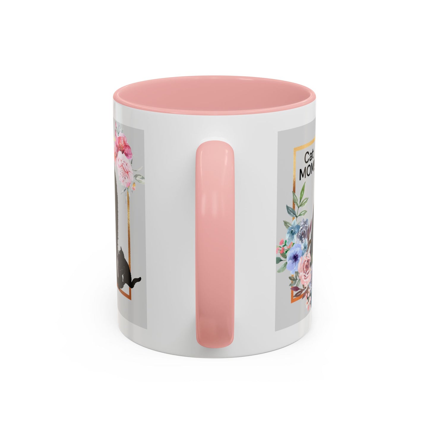 CAT MOM Accent Coffee Mug, 11oz