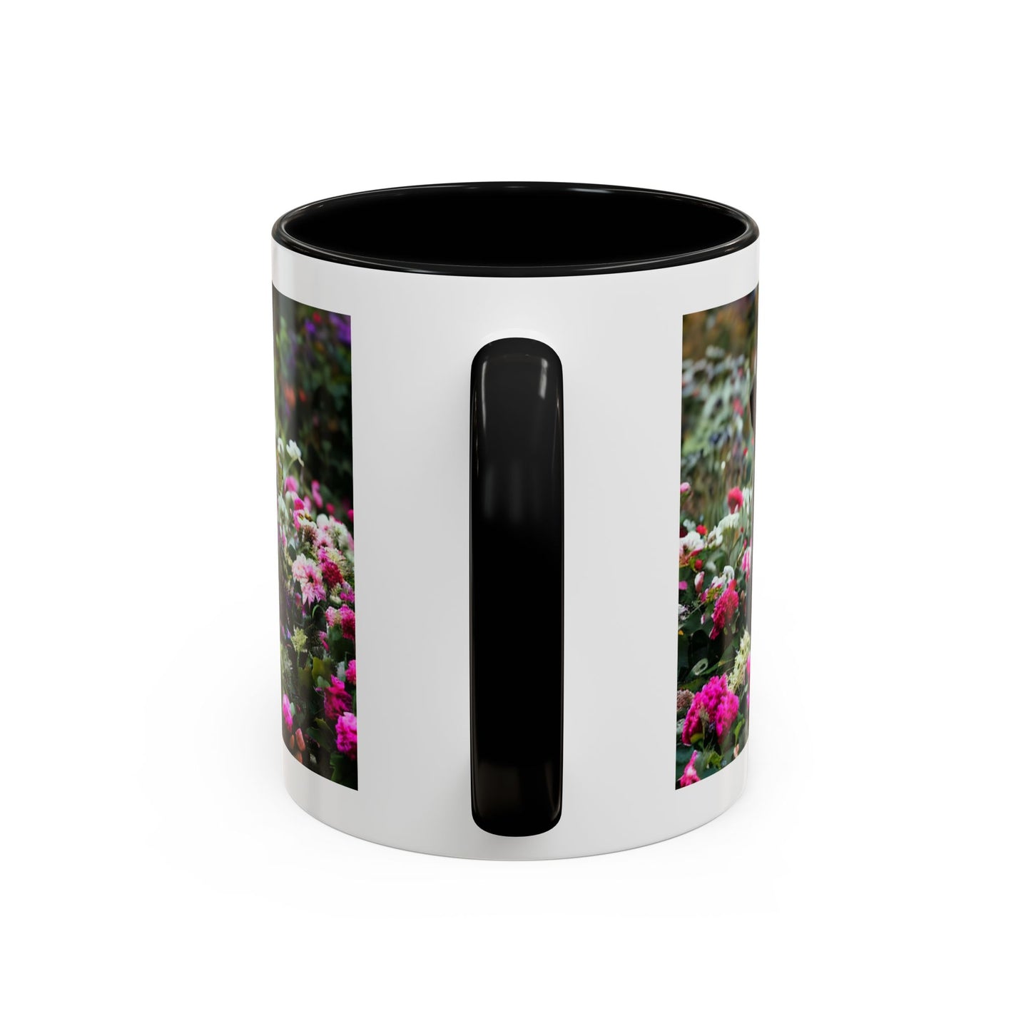 Black German Shepherd DOG MOM Accent Coffee Mug, 11oz