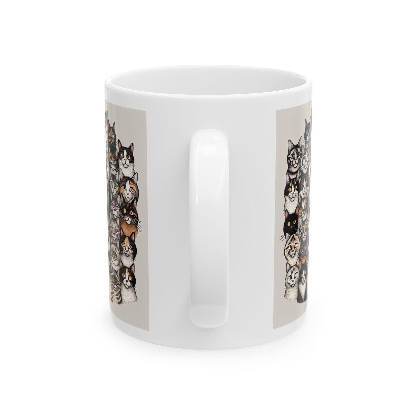 CRAZY CAT LADY! Ceramic Mug 11 oz