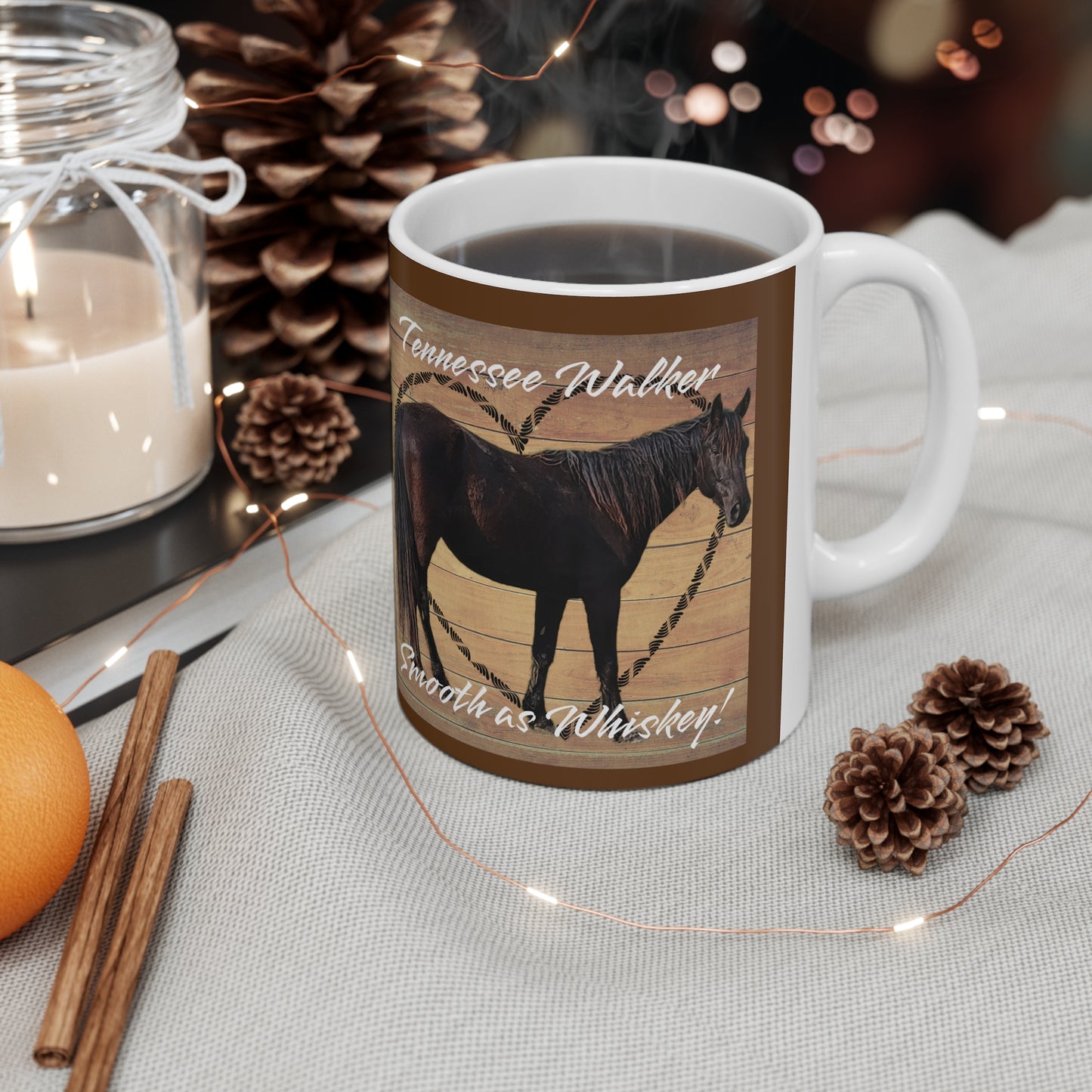 Tennessee Walker Smooth! Brown Ceramic Mug 11oz
