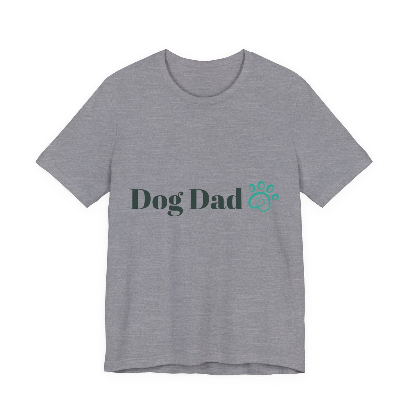 DOG DAD Jersey Short Sleeve Tee Shirt