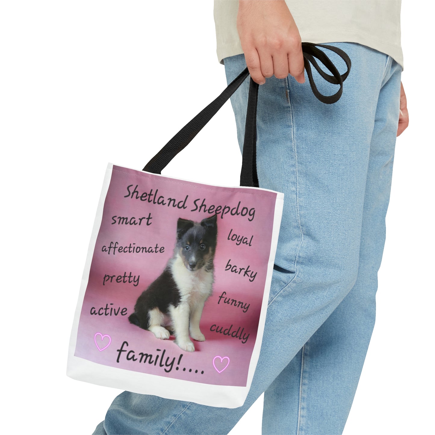 Shetland Sheepdog Tote Bag (AOP)