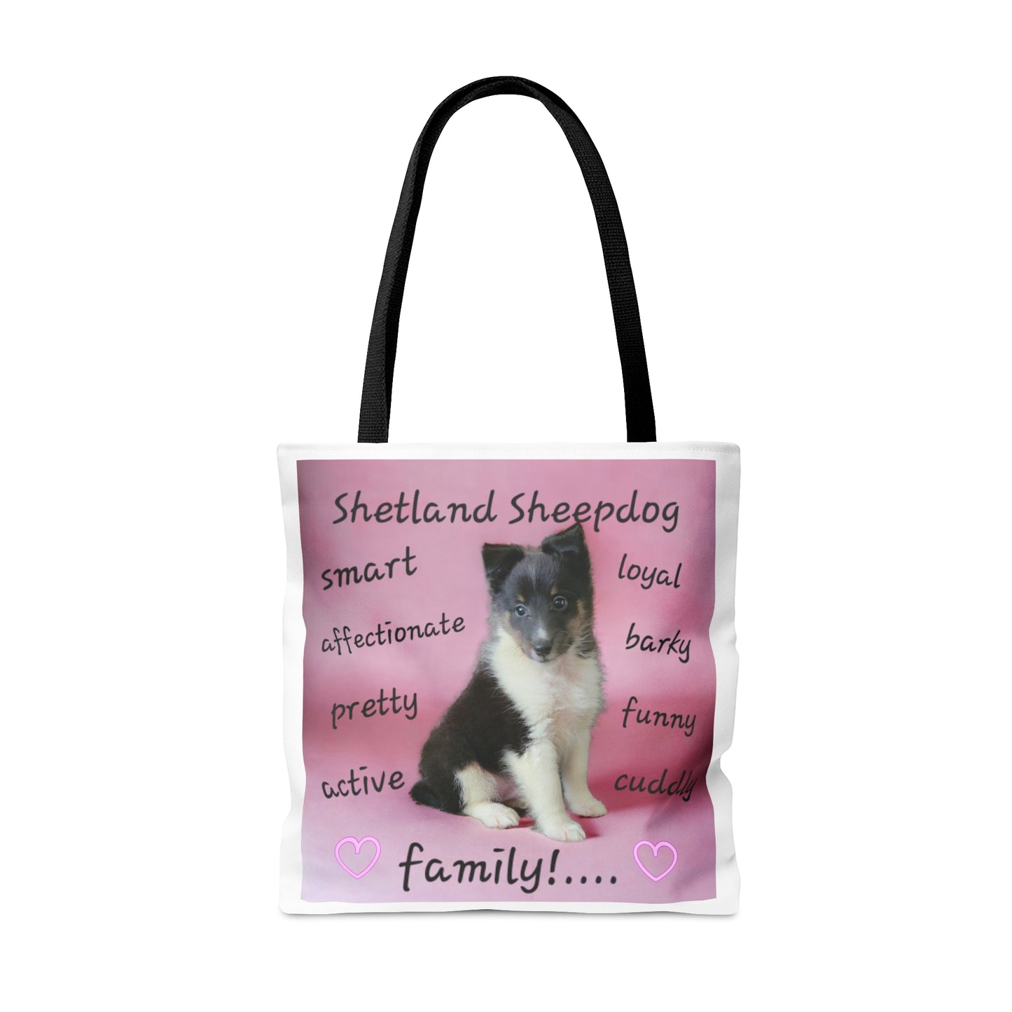 Shetland Sheepdog Tote Bag (AOP)