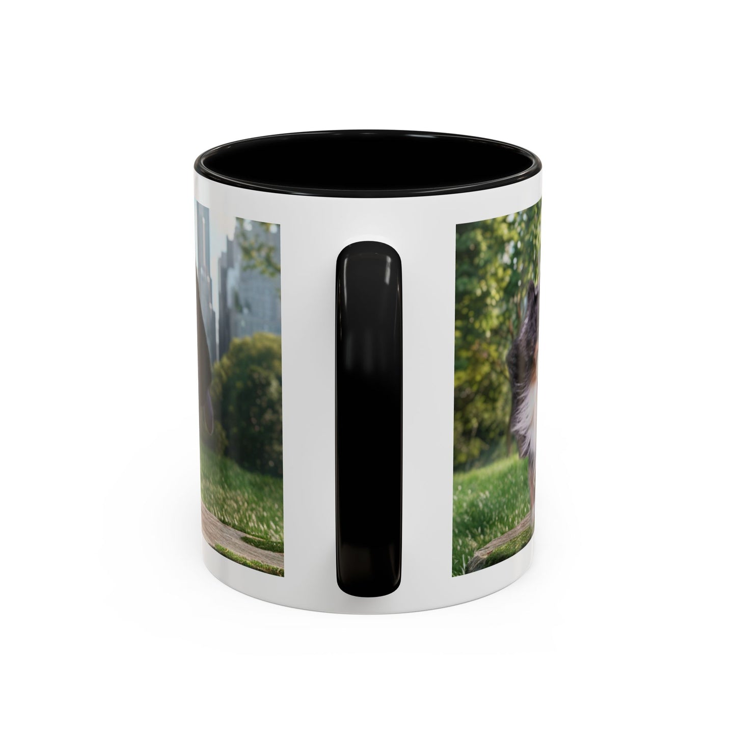 Shelties Rule! Tri Color Sheltie Coffee Mug (11oz)