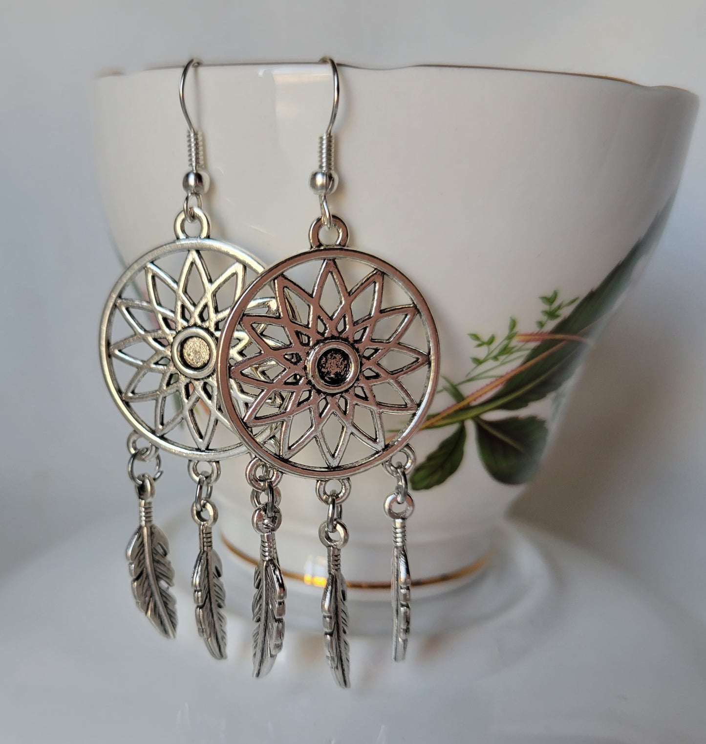 Dream Catcher Dangle Drop Earrings