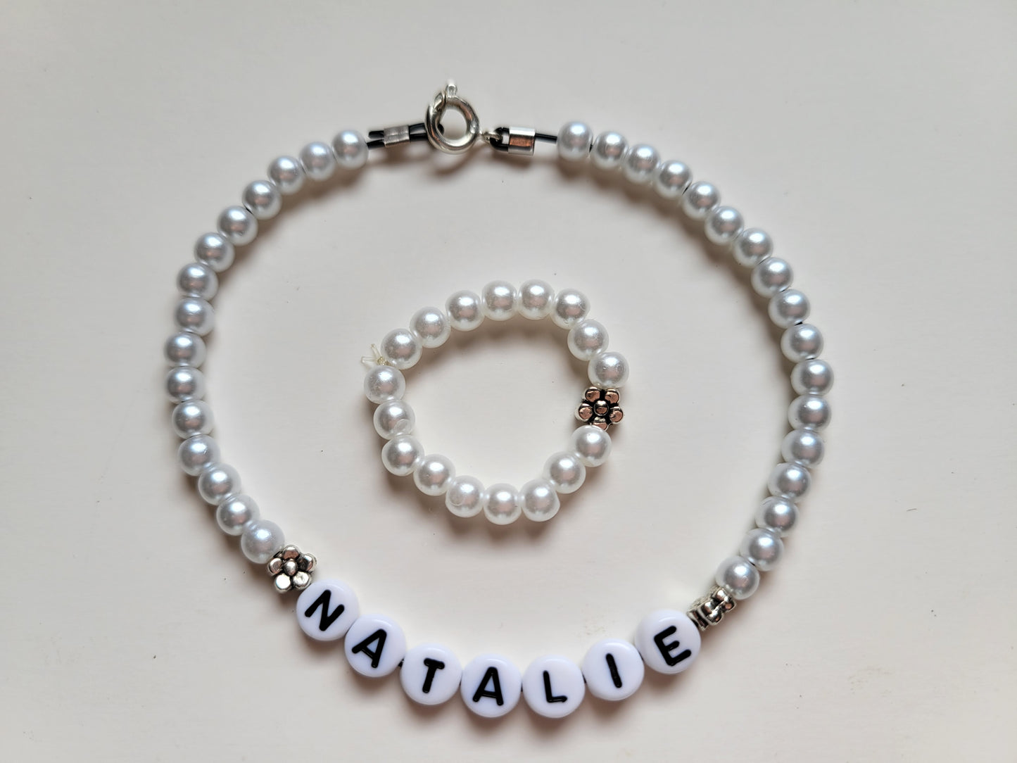 Doll Name Necklace Set fits Lee Middleton 24 inch Doll "Any Name!"