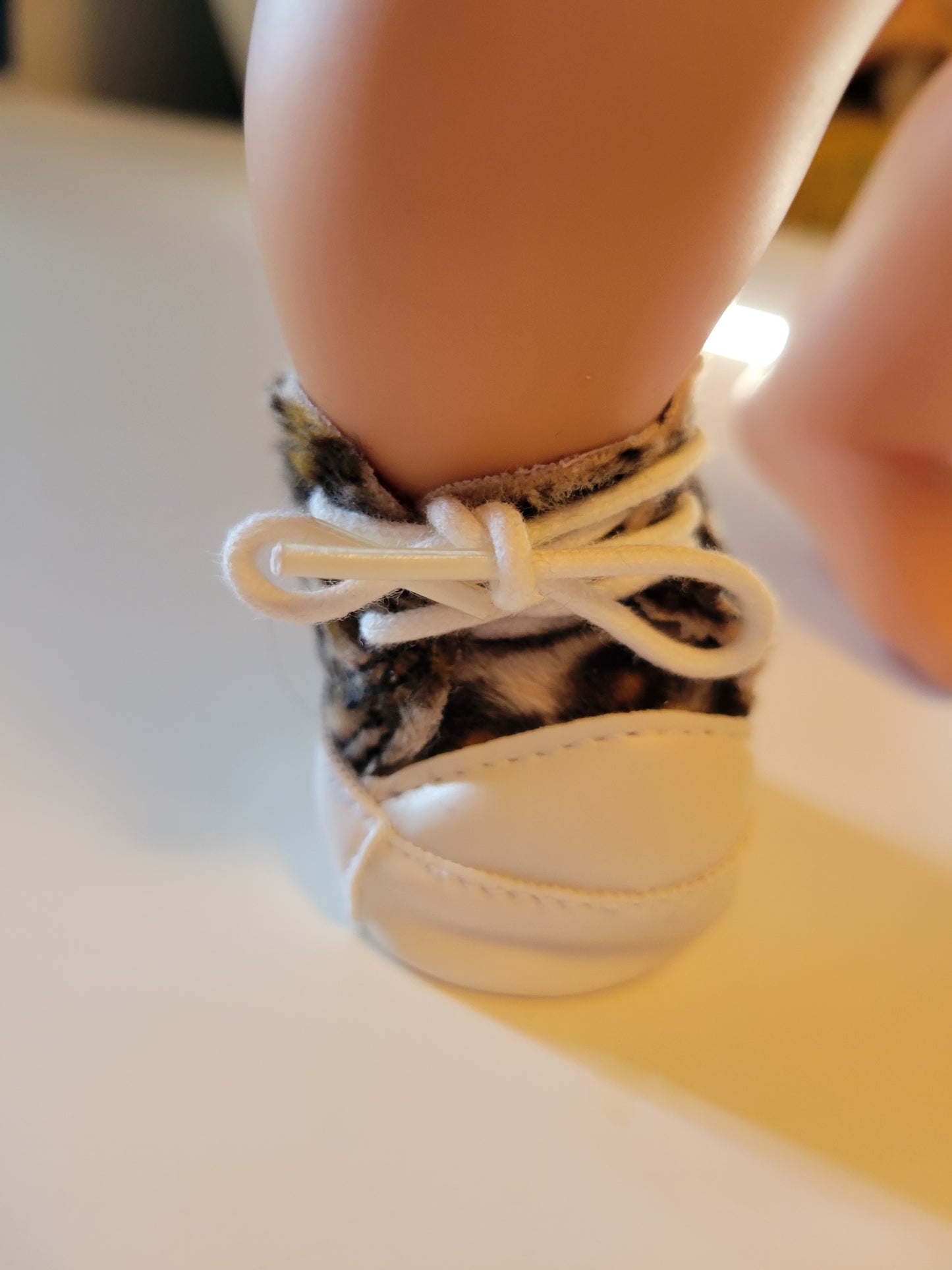 New Leopard Doll Tennis Shoes 60mm x 30mm