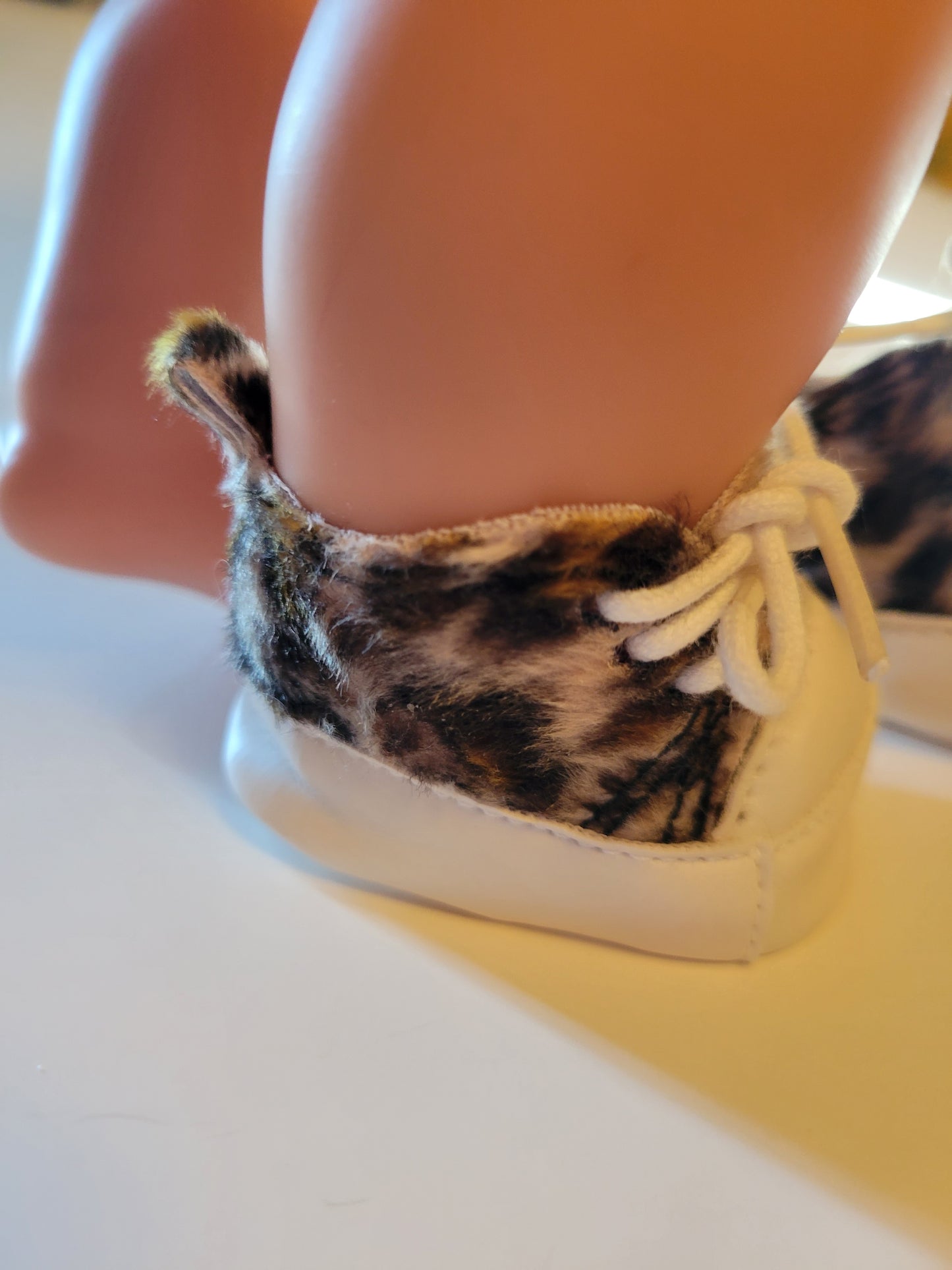 New Leopard Doll Tennis Shoes 60mm x 30mm