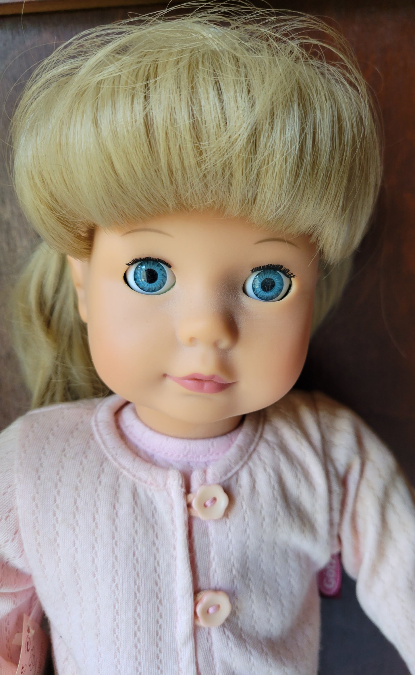 Gotz Doll Precious Day Collection 18 Inch Doll Blonde Hair Blue Eyes