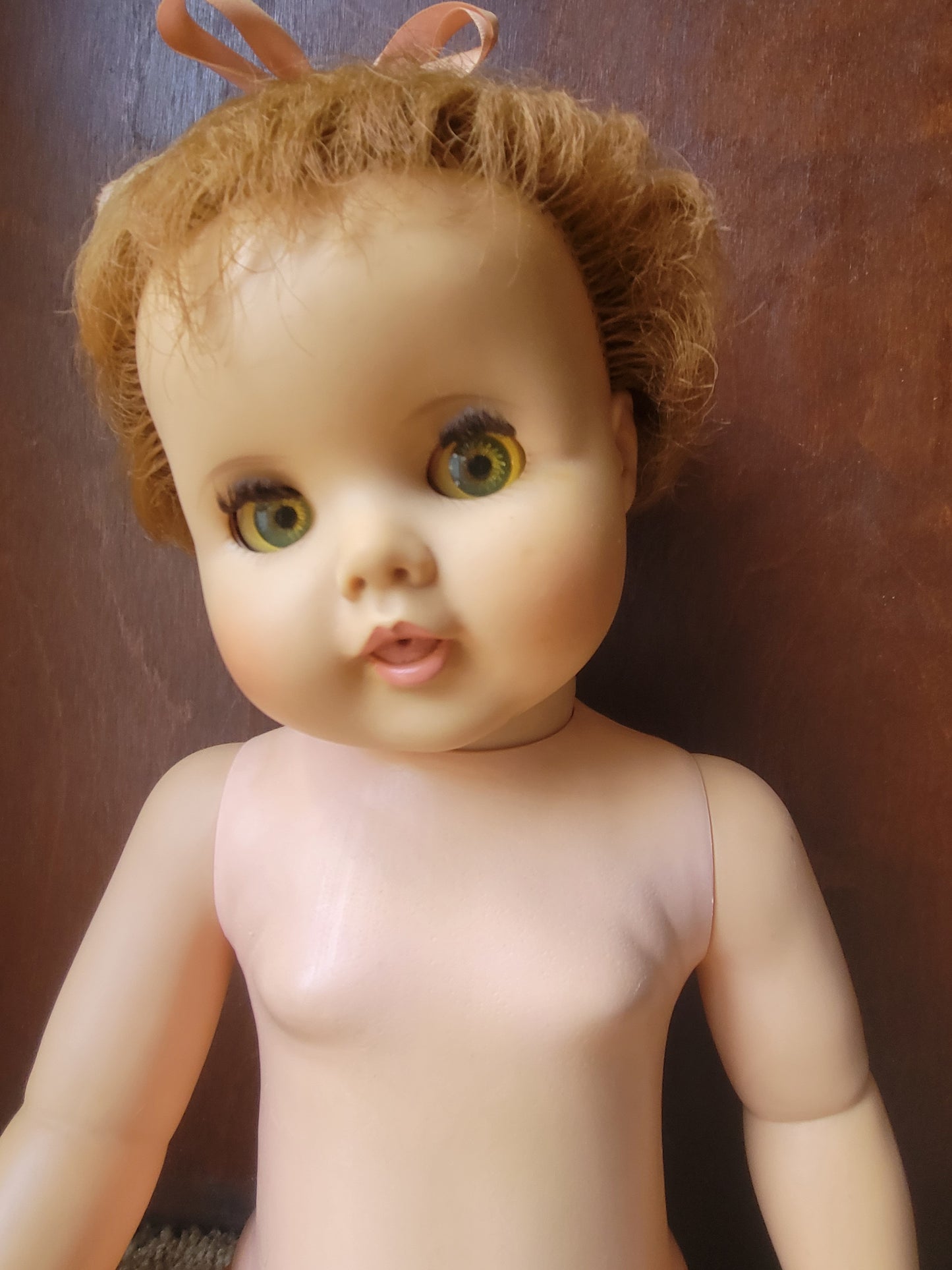 American Character BABY TOODLES 23 Inch Doll Flirty Eyes ADORABLE Vintage 1950s