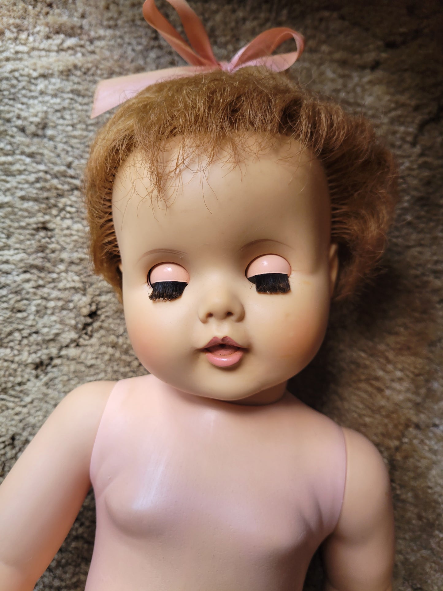 American Character BABY TOODLES 23 Inch Doll Flirty Eyes ADORABLE Vintage 1950s