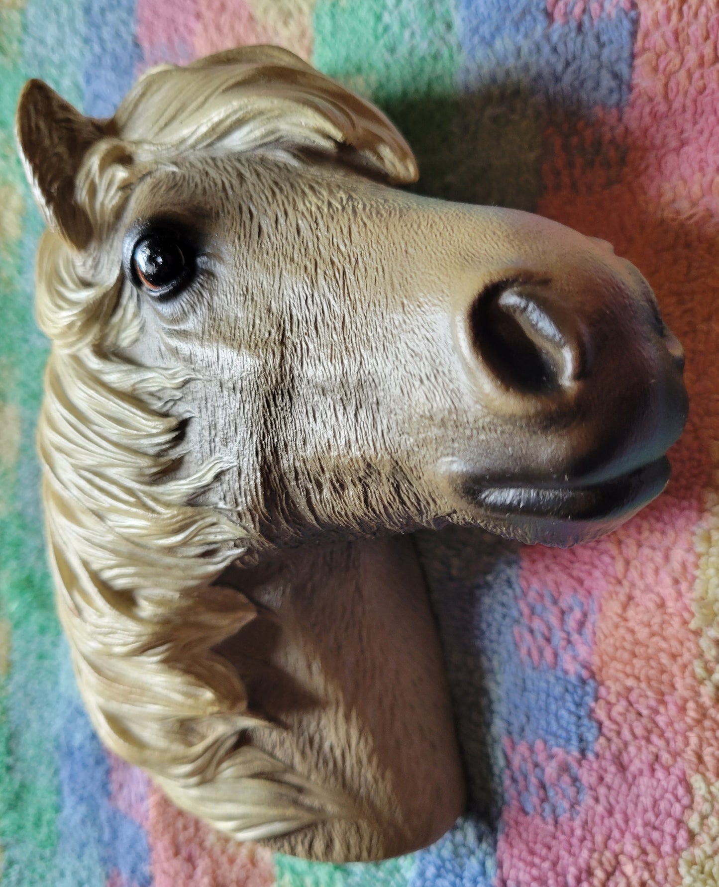 Bosson HORSE/PONY HEAD Gray Vintage Fraser Art Purchased In England 1981 To 85