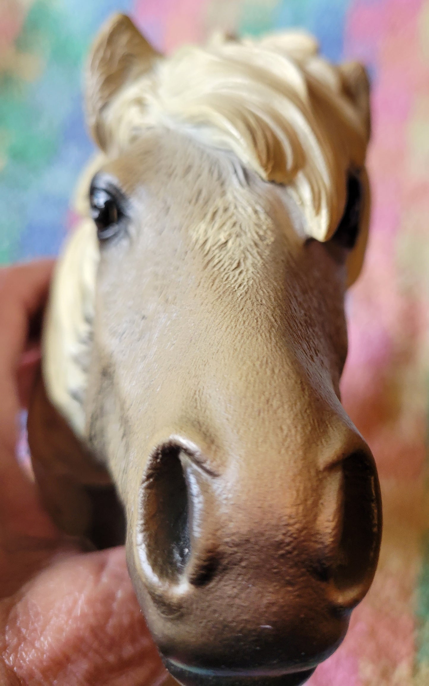 Bosson HORSE/PONY HEAD Gray Vintage Fraser Art Purchased In England 1981 To 85