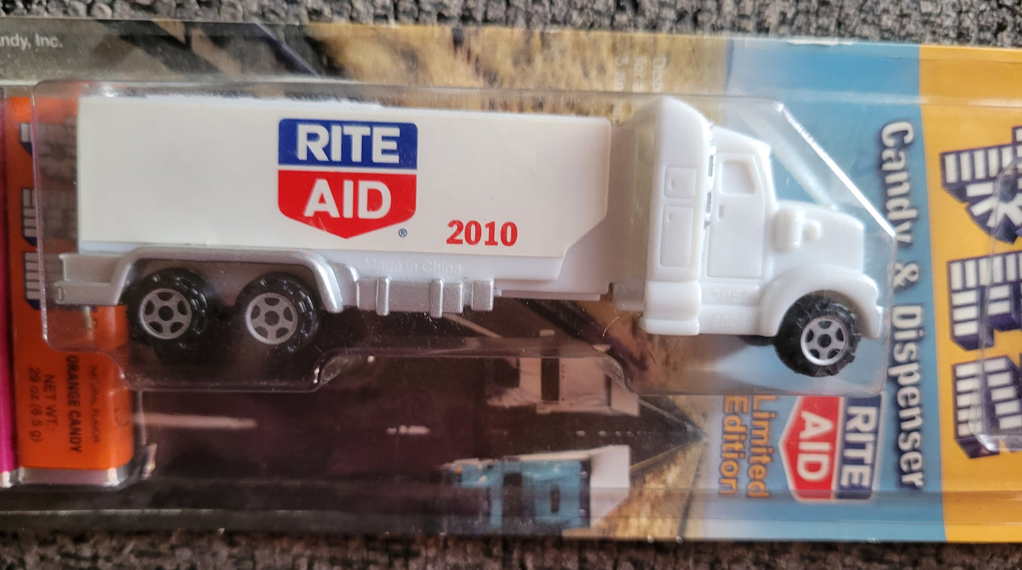 PEZ Rite Aid Semi Truck 2010 Limited Edition Never Opened