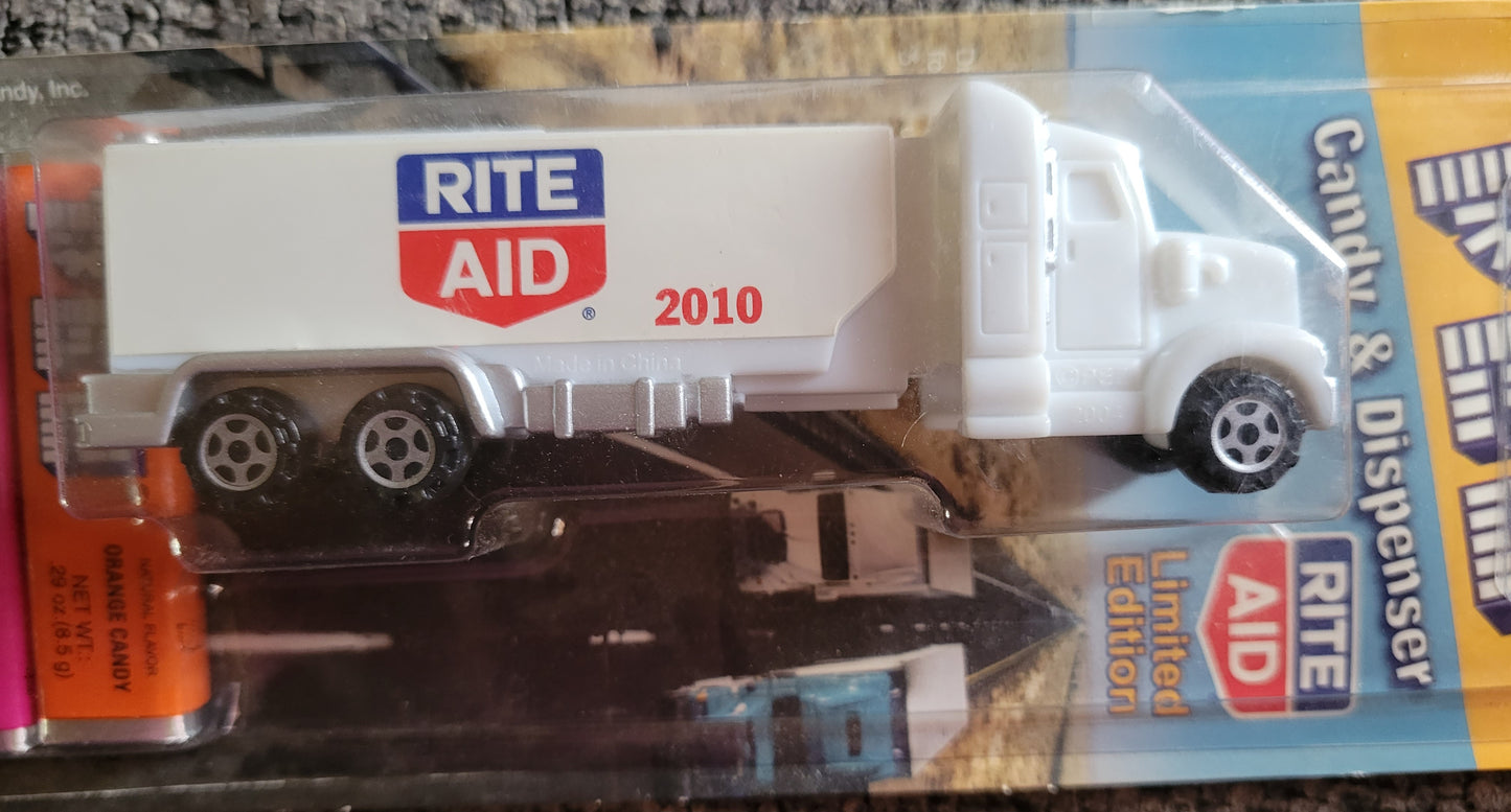 PEZ Rite Aid Semi Truck 2010 Limited Edition Never Opened