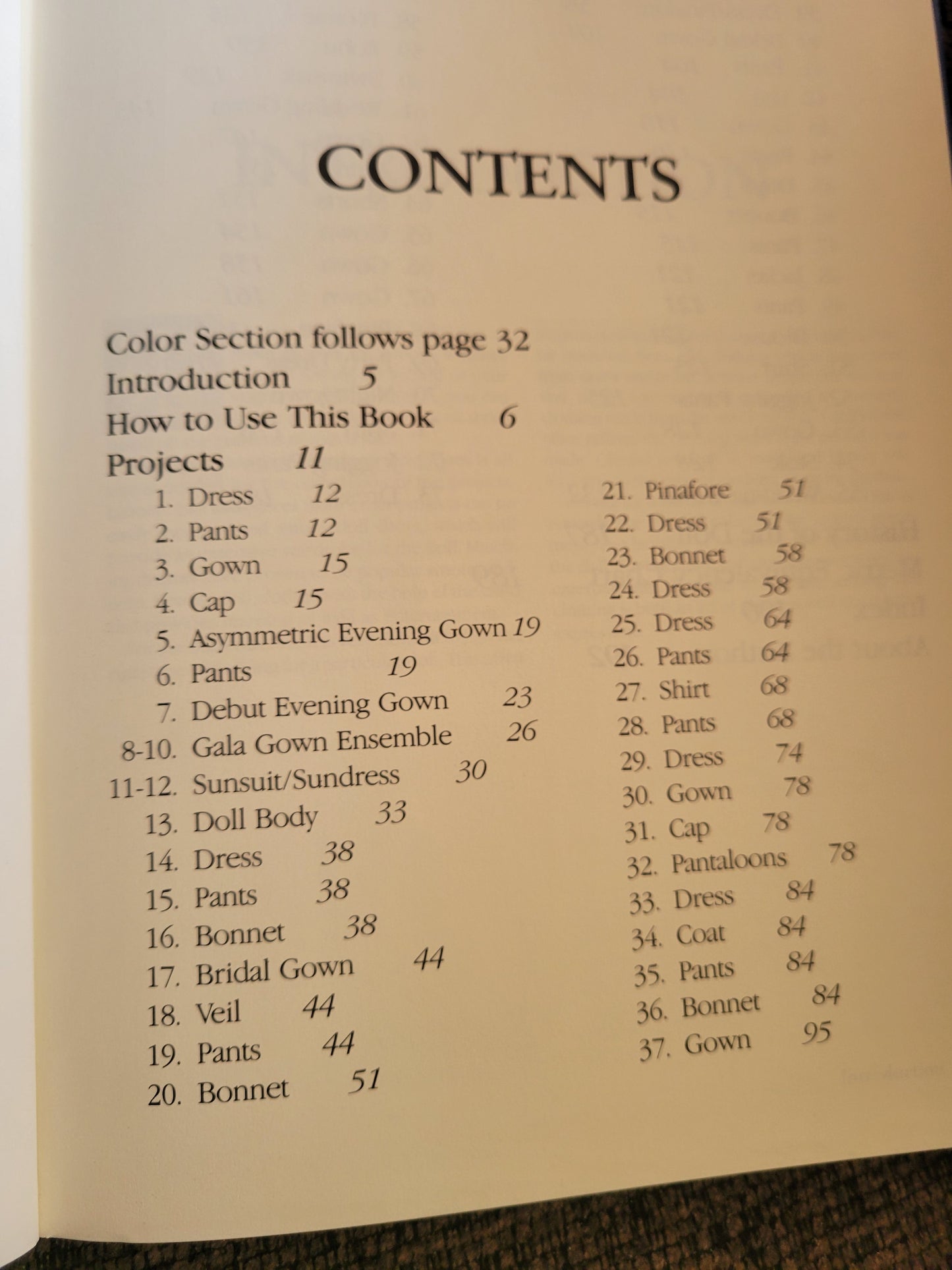 Dolls' Clothes Pattern Book By Roselyn Gadia-Smitley Barbie Cabbage Patch & More Dolls