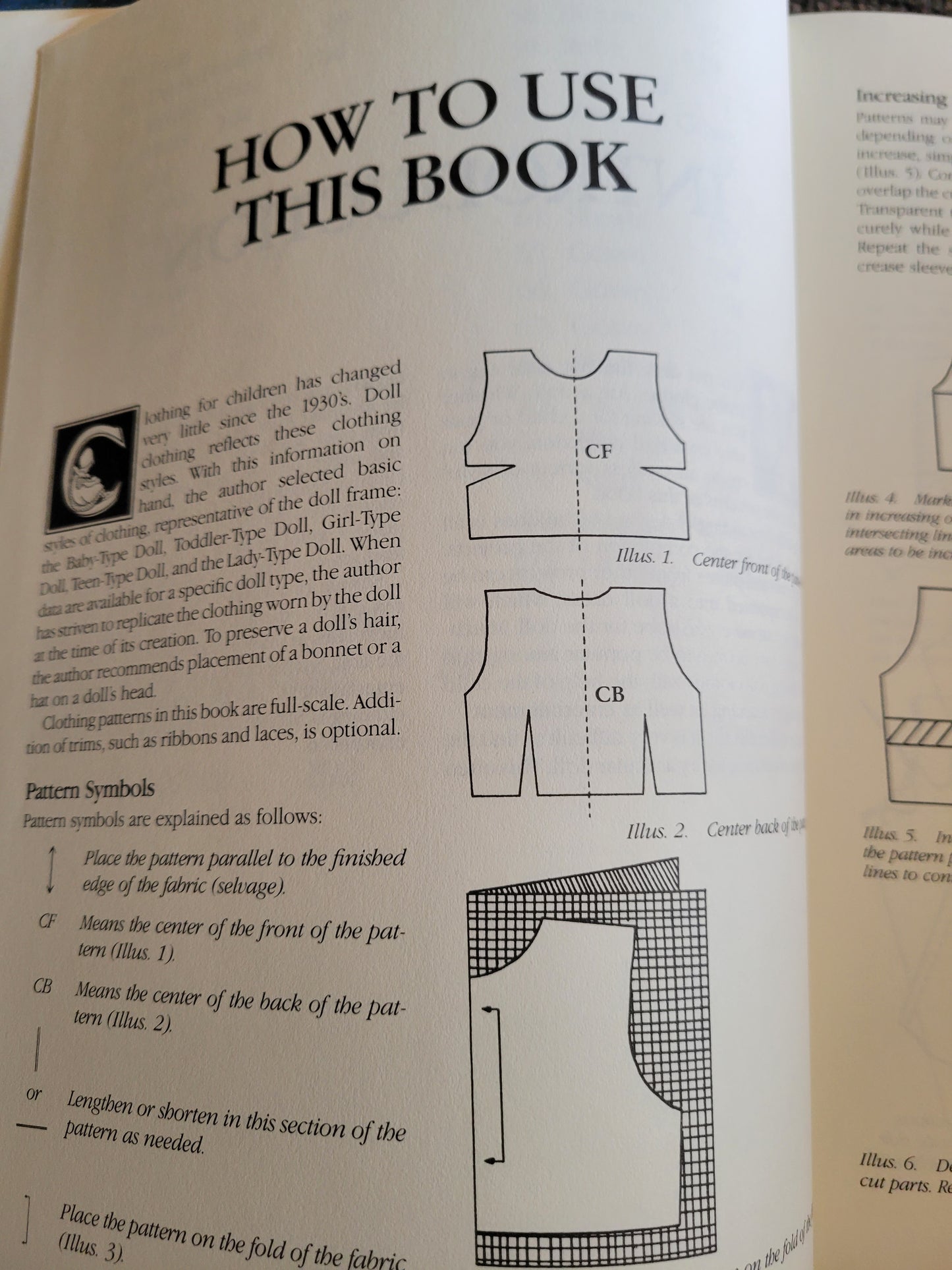 Dolls' Clothes Pattern Book By Roselyn Gadia-Smitley Barbie Cabbage Patch & More Dolls