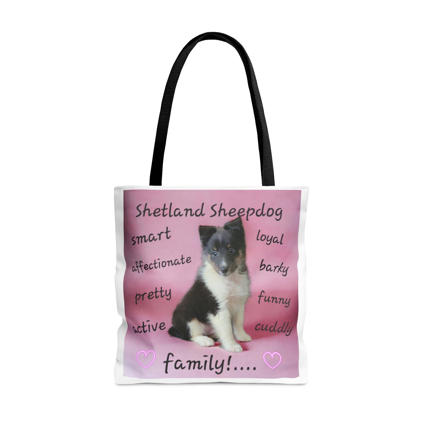 Shetland Sheepdog Tote Bag (AOP)