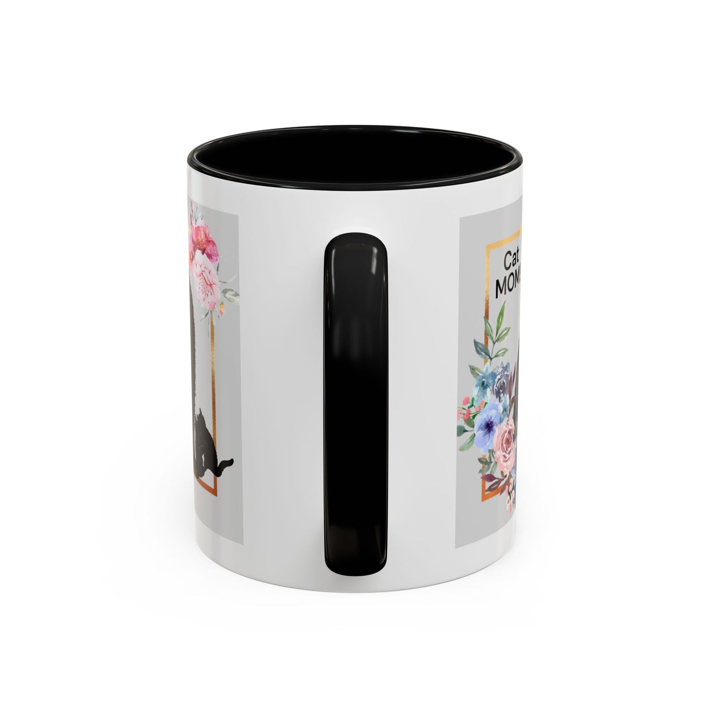 CAT MOM Accent Coffee Mug, 11oz
