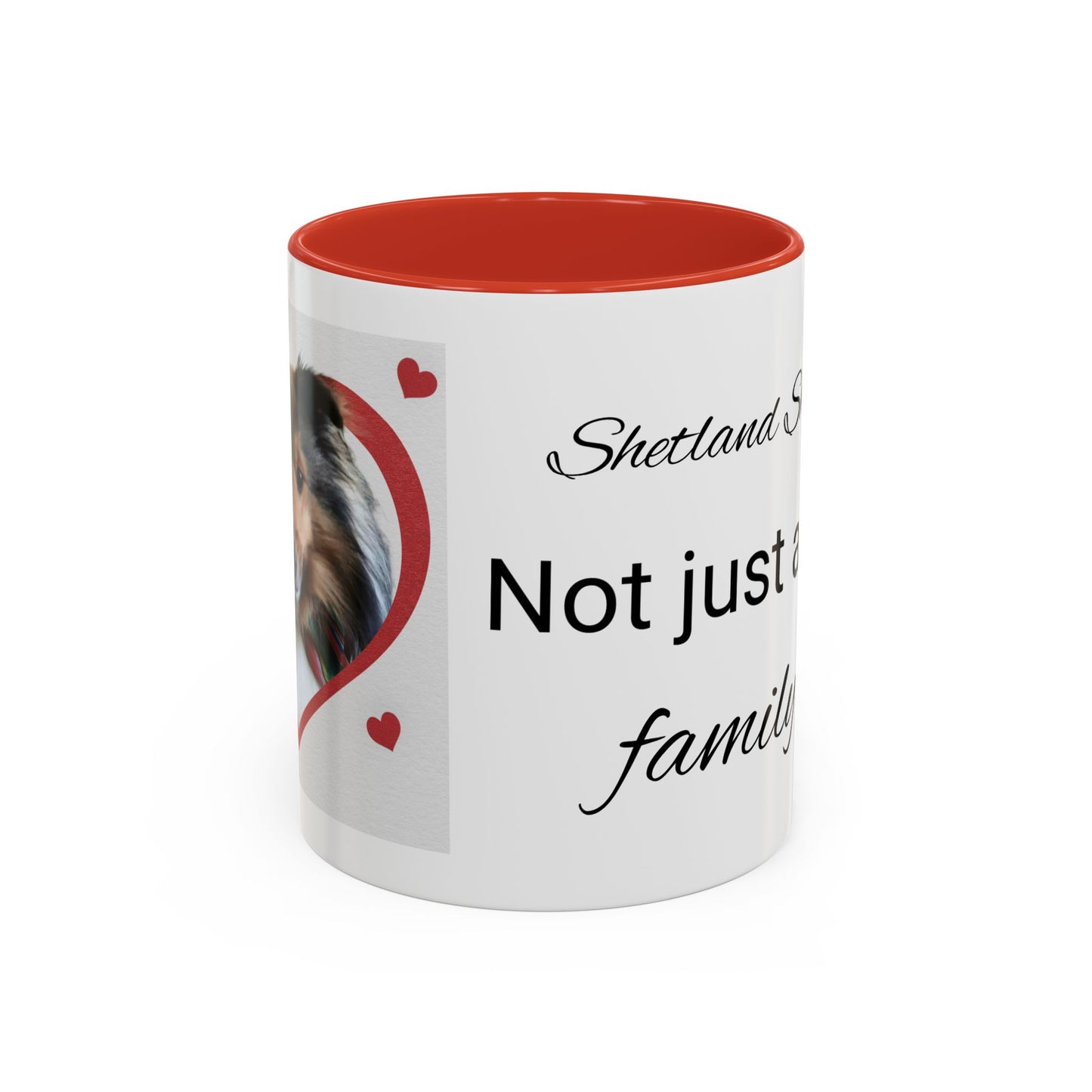 Shetland Sheepdog Family Accent Coffee Mug, 11oz