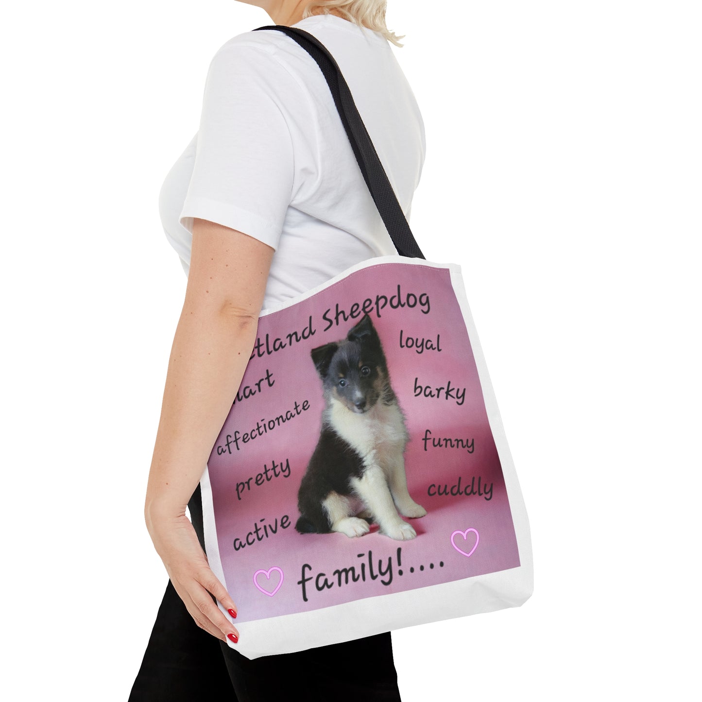 Shetland Sheepdog Tote Bag (AOP)