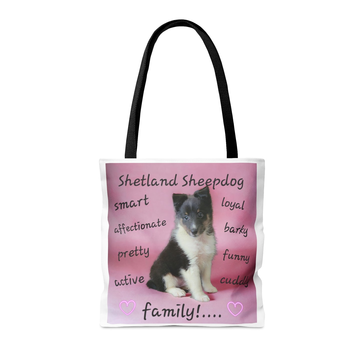Shetland Sheepdog Tote Bag (AOP)