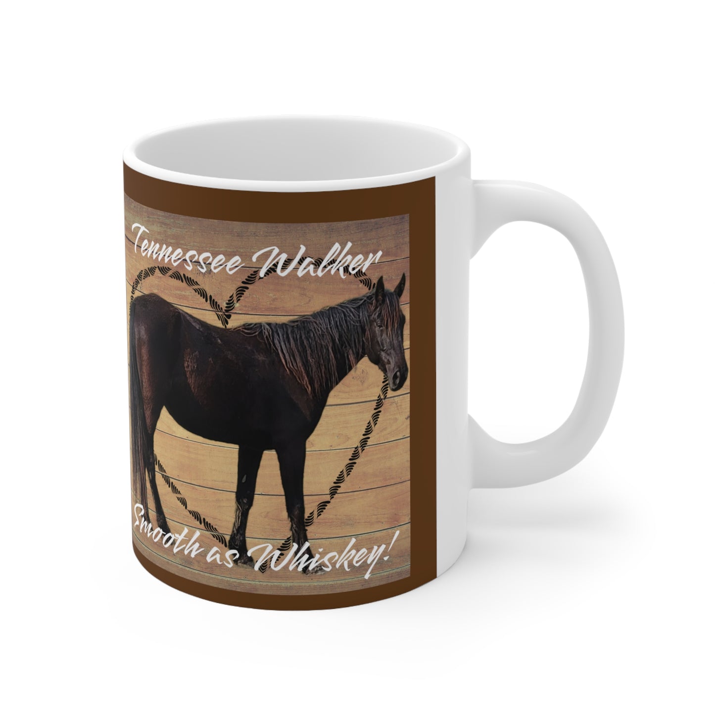 Tennessee Walker Smooth! Brown Ceramic Mug 11oz