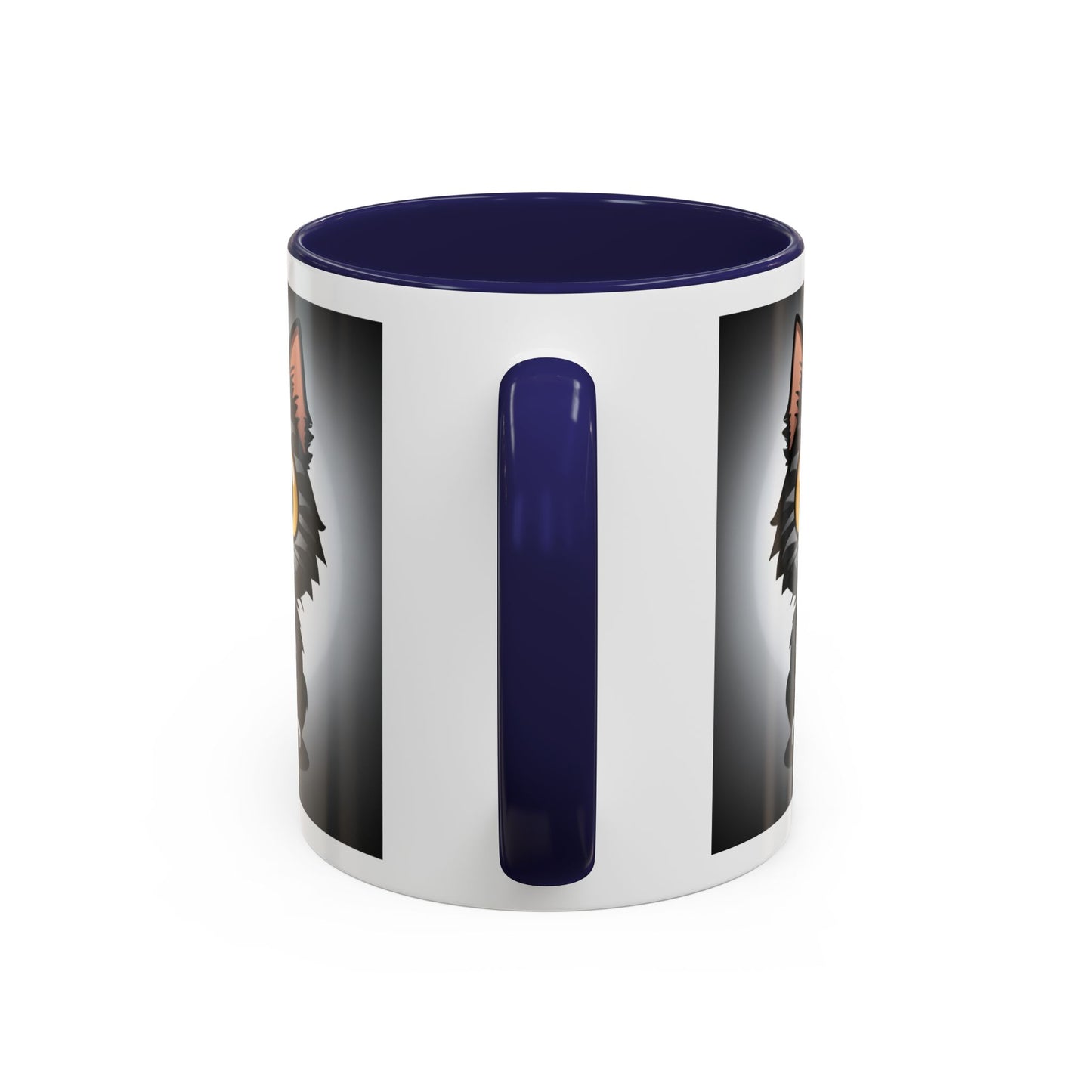 Tabby Cat Lover Accent Coffee Mug, 11oz