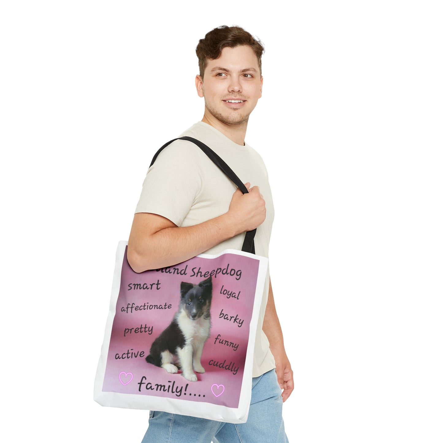 Shetland Sheepdog Tote Bag (AOP)