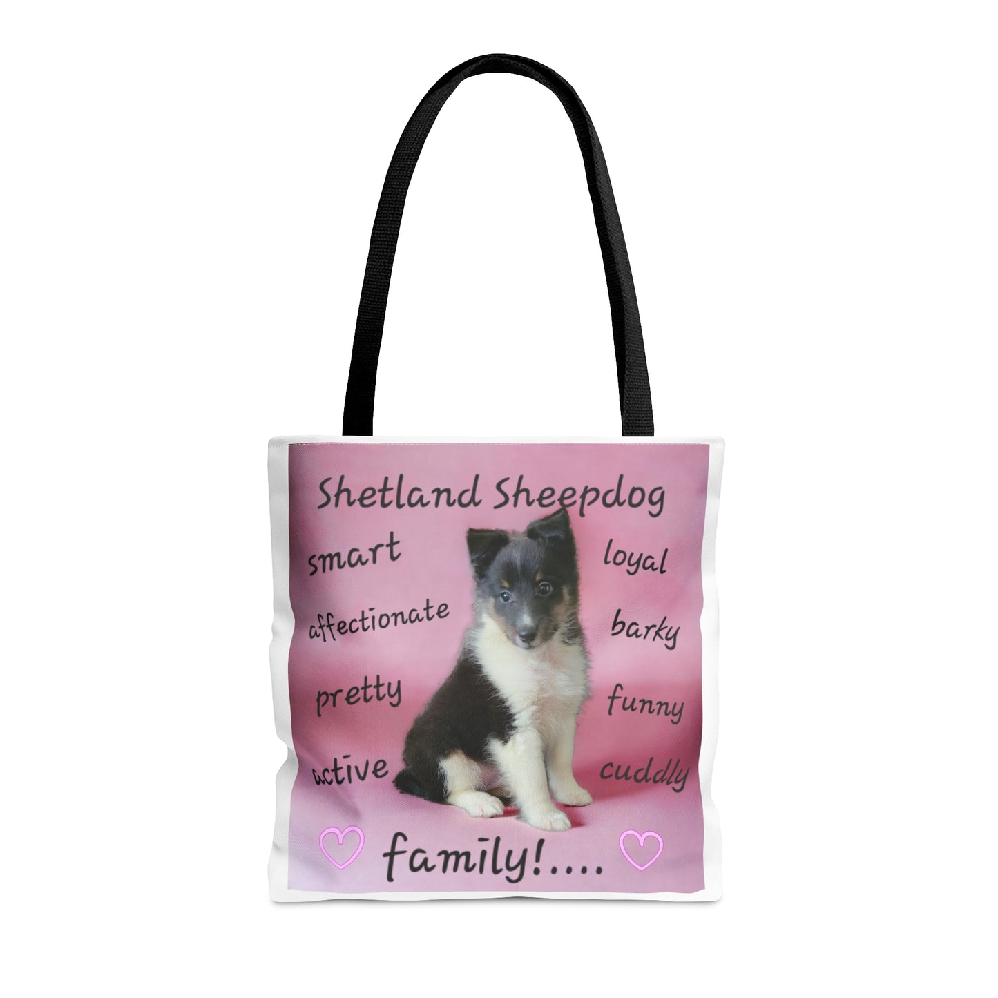 Shetland Sheepdog Tote Bag (AOP)
