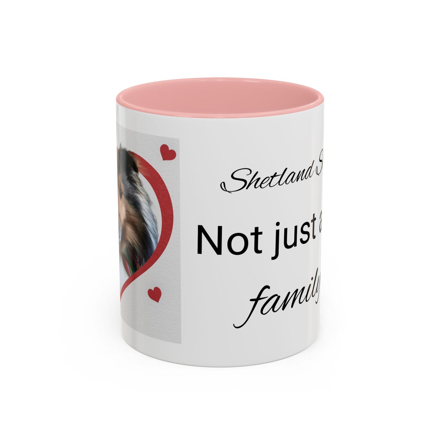 Shetland Sheepdog Family Accent Coffee Mug, 11oz