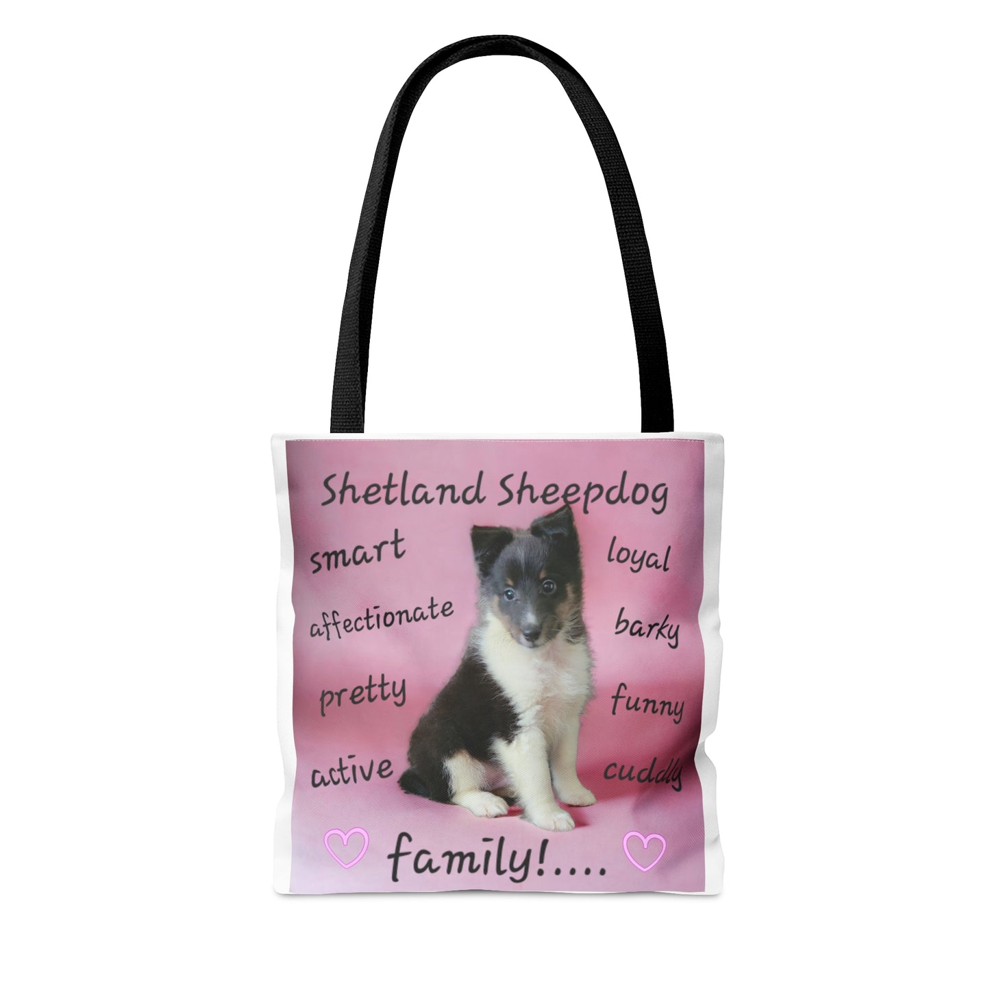 Shetland Sheepdog Tote Bag (AOP)