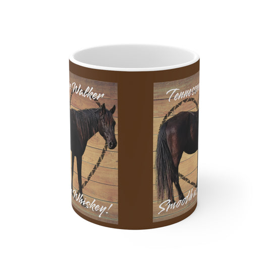Tennessee Walker Smooth! Brown Ceramic Mug 11oz
