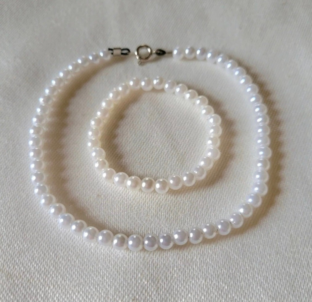 Doll PEARL NECKLACE SET fits 18" Cabbage Patch Dolls