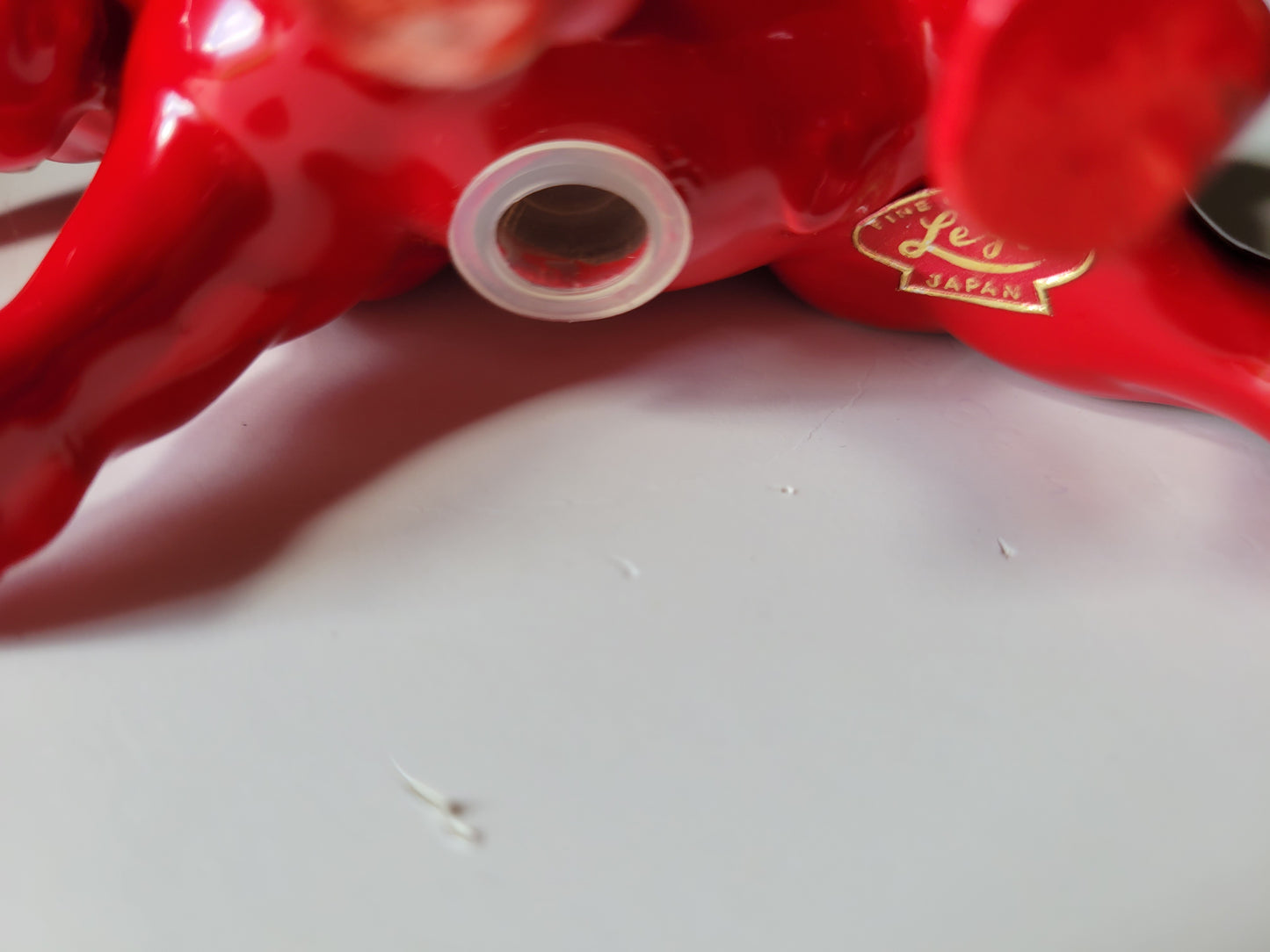 Red Bull Cow Googly Eyes 1960s Vintage Japan Salt & Pepper Shakers