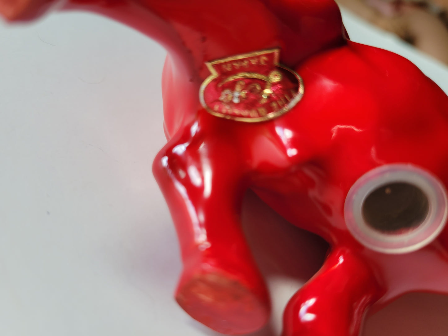 Red Bull Cow Googly Eyes 1960s Vintage Japan Salt & Pepper Shakers