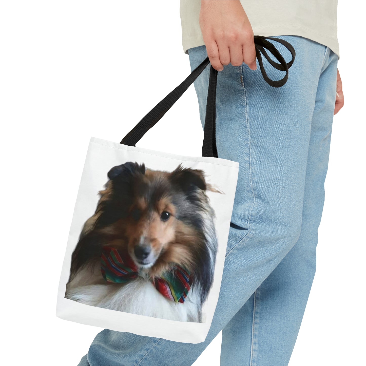 Shetland Sheepdog Family  Tote Bag (AOP)