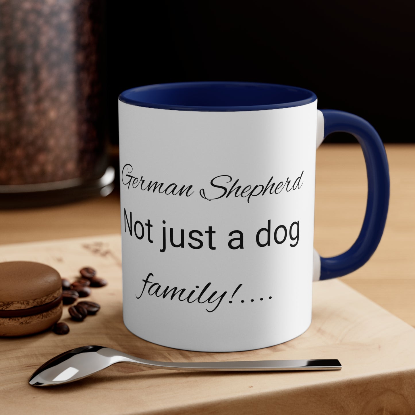 German Shepherd Family Accent Coffee Mug, 11oz