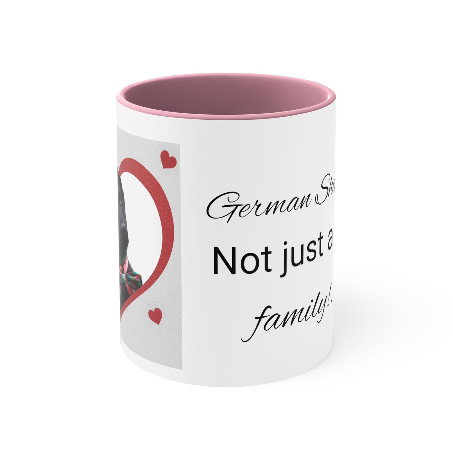 German Shepherd Family Accent Coffee Mug, 11oz