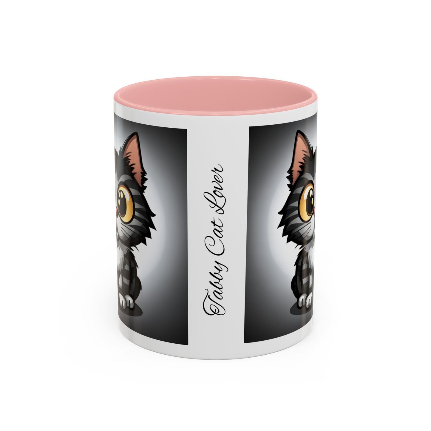 Tabby Cat Lover Accent Coffee Mug, 11oz