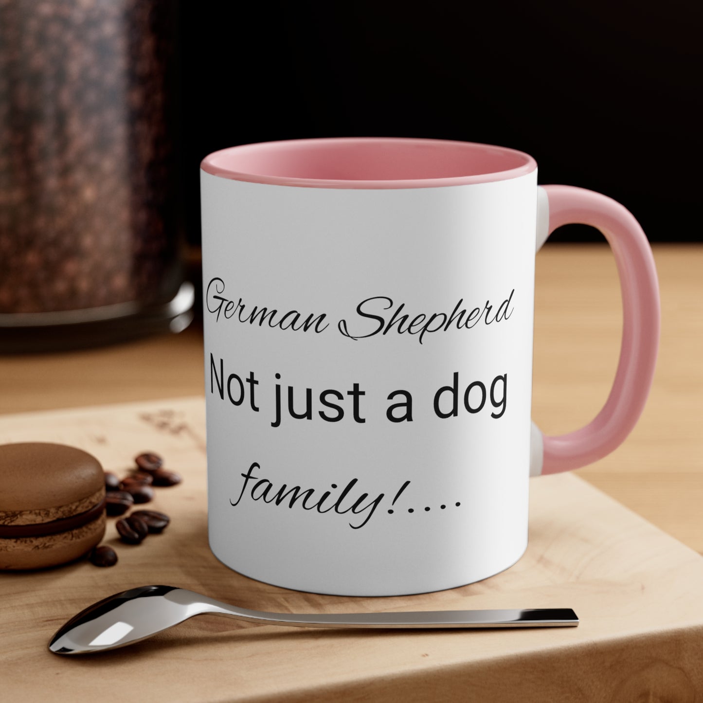 German Shepherd Family Accent Coffee Mug, 11oz