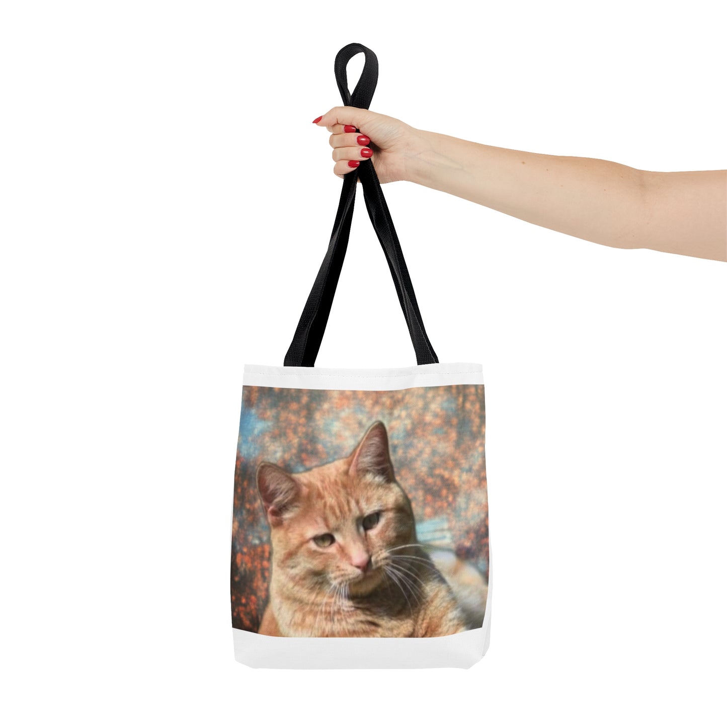 Tabby Cat Tote Bag Orange Tabby (AOP)