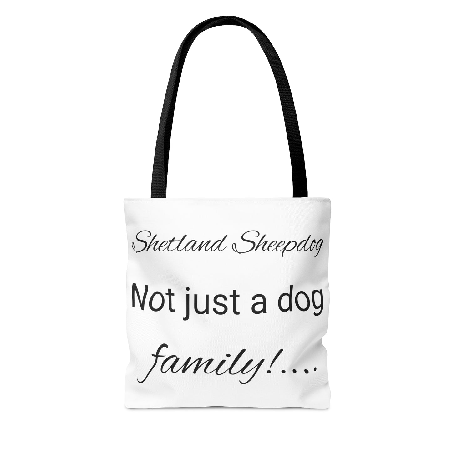 Shetland Sheepdog Family  Tote Bag (AOP)