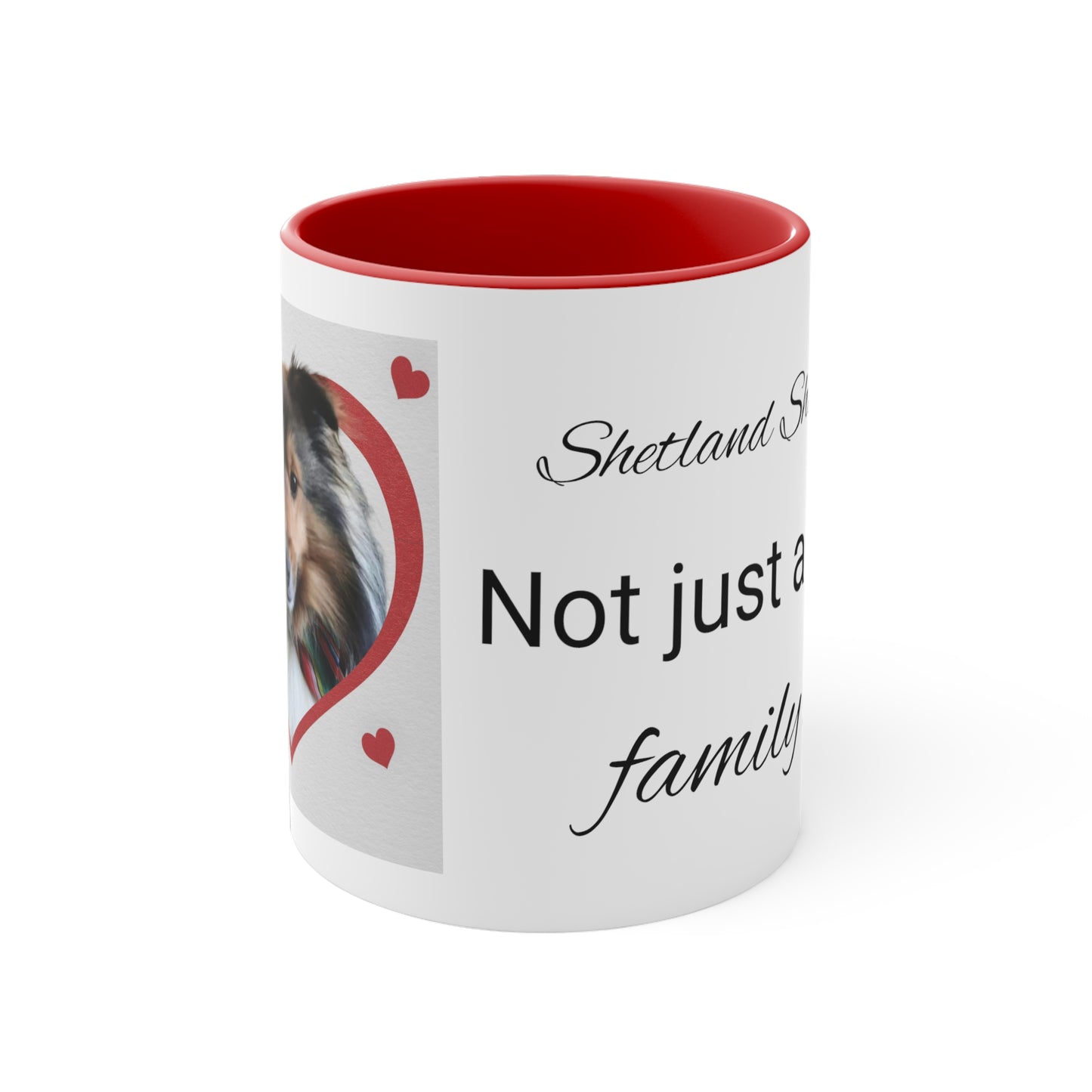 Shetland Sheepdog Family Accent Coffee Mug, 11oz