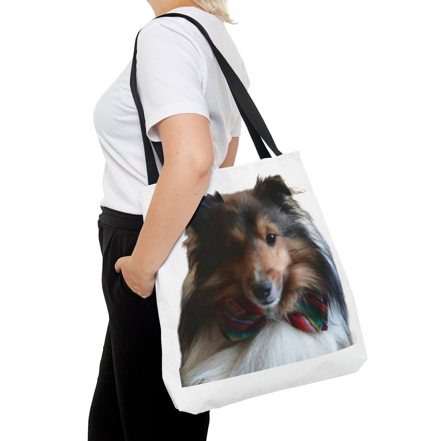 Shetland Sheepdog Family  Tote Bag (AOP)