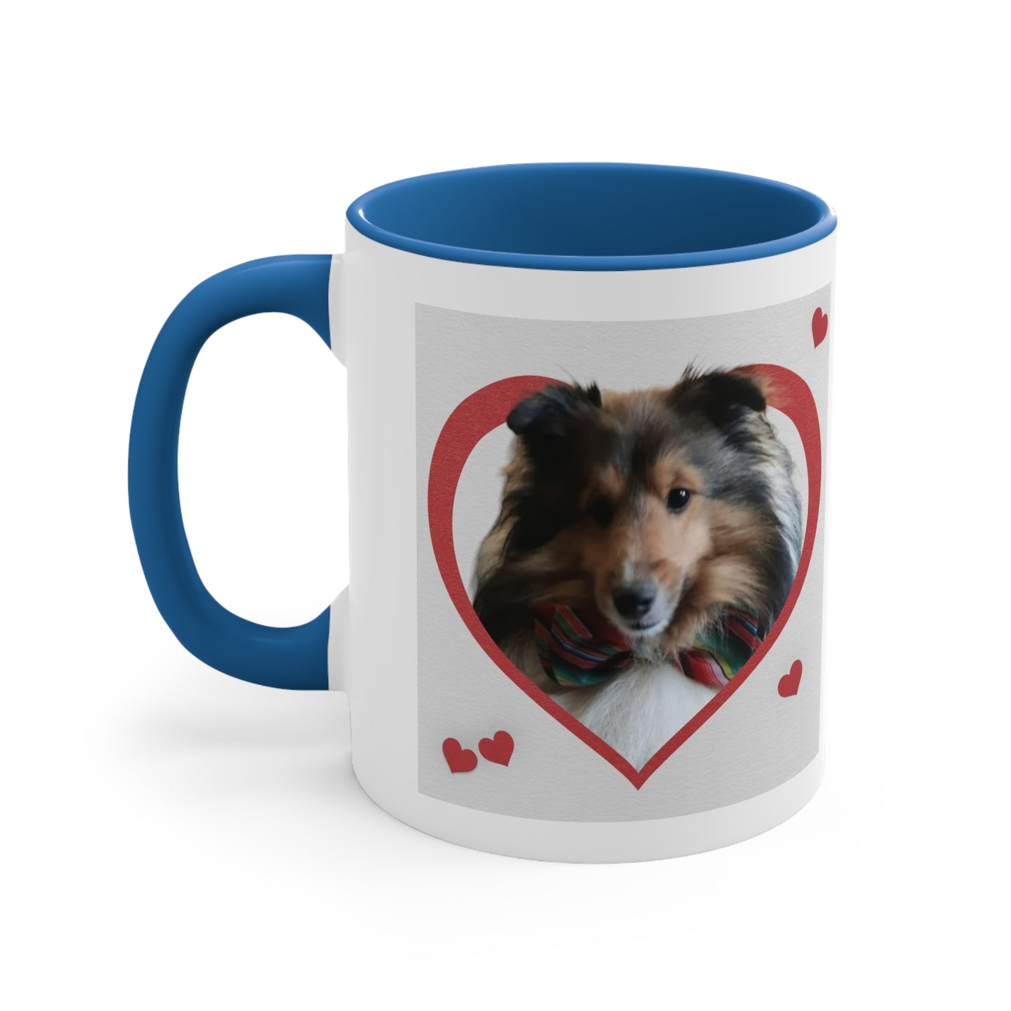 Shetland Sheepdog Family Accent Coffee Mug, 11oz