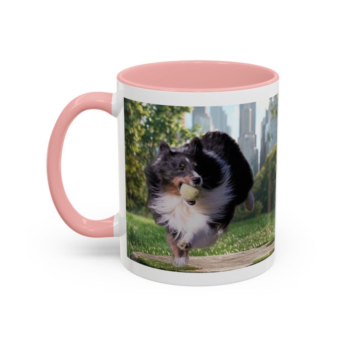 Shelties Rule! Tri Color Sheltie Coffee Mug (11oz)